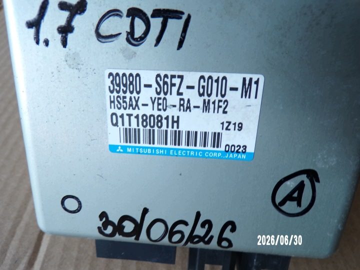 CIVIC VII 7 МОДУЛЬ НАСОСА ГИДРОУСИЛИТЕЛЯ 39980S6FZG010M1, фото 4