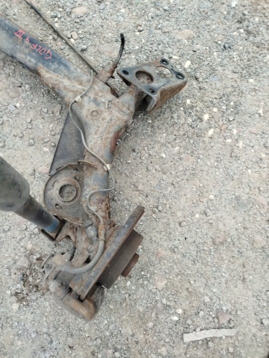 VW VOLKSWAGEN GOLF 4 БАЛКА ПОДВЕСКИ ЗАДНЯЯ, фото 3