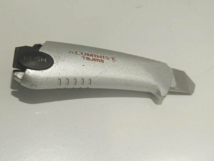 TAJIMA Нож chowane ostrze łamane 18 мм ALUMININST, фото 6
