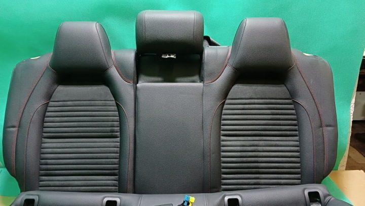 Диван задний кожа алькантара A-класс W176 AMG, фото 3
