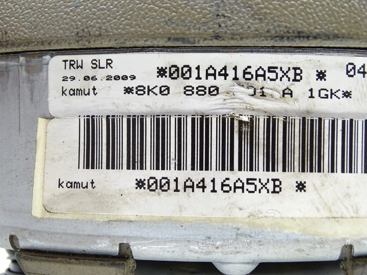 AUDI A4 B8 8K A5 8T ПОДУШКА БЕЗОПАСНОСТИ ВОДИТЕЛЯ 8K0880201A KREMOWA, фото 8