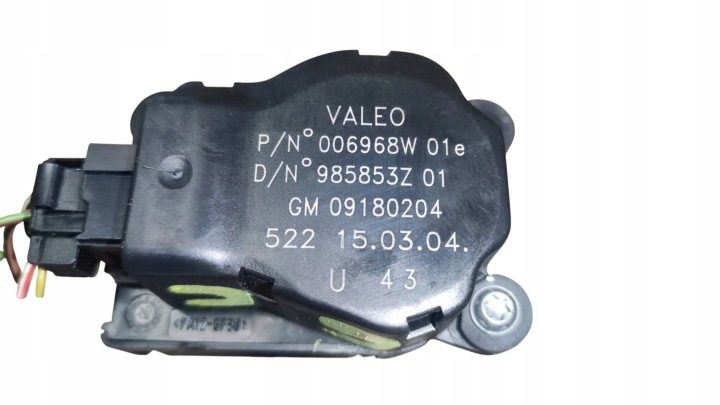 Моторчик актуатор печки Opel Vectra C Signum Saab 9-3 II 09180204, фото 8