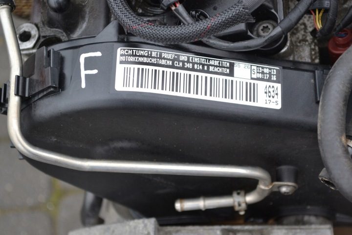 ДВИГАТЕЛЬ В СБОРЕ CLH 1,6TDI VW GOLF VII AUDI A3 2013 г., фото 11