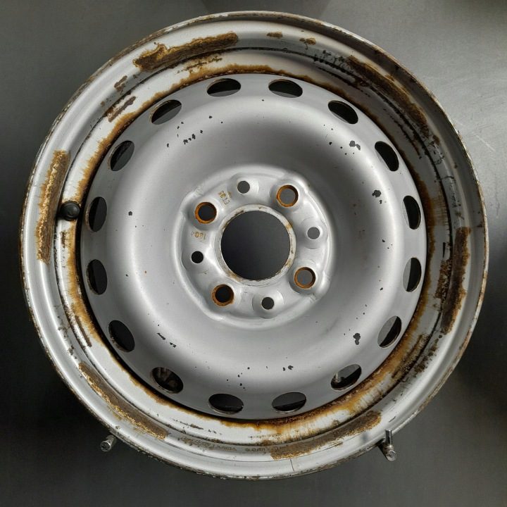 4× Штампованный диск Fiat OE 5.0" x 13" 4x98 ET 35, фото 4