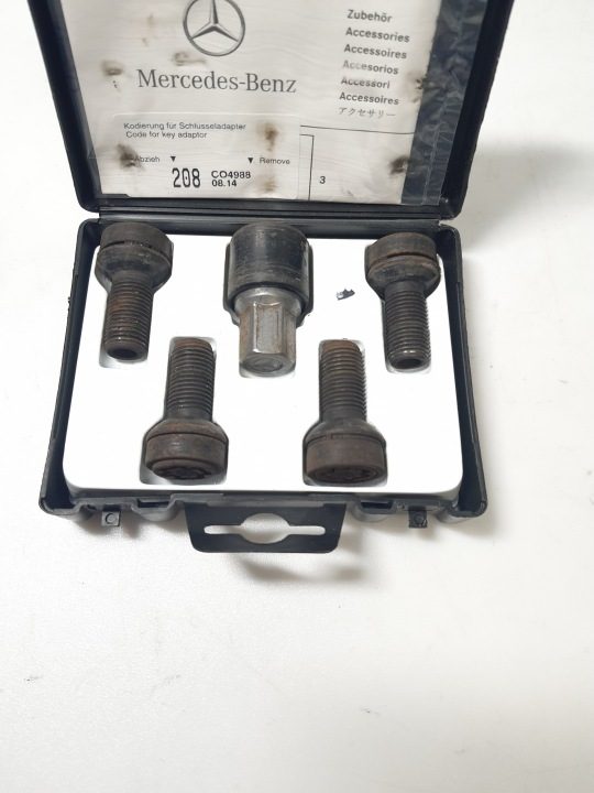 БОЛТЫ ШПИЛЬКИ КОМПЛЕКТ ZABEZPIECZAJĄCY КОЛЕСА MERCEDES WIELE МОДЕЛЕЙ A0019901607, фото 5