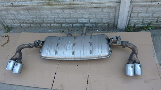 ГЛУШИТЕЛЬ В СБОРЕ PORSCHE CAYENNE 7P5 3.0D, фото 2