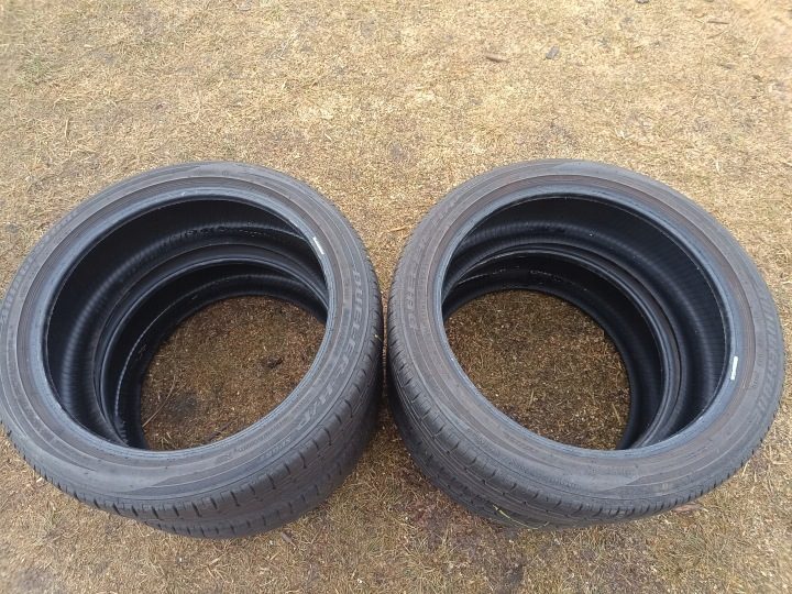 Шина летняя Bridgestone Dueler H/P Sport 225/45R19 92 Вт защита диска, фото 2
