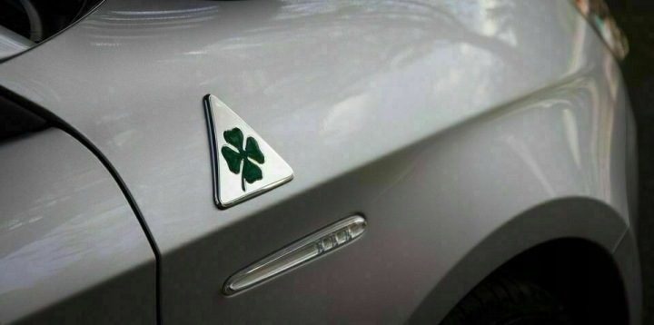 2 шт. наклейки зеленые Delta pasują для MiTo 147 156 159 Giulietta Giulia, фото 3