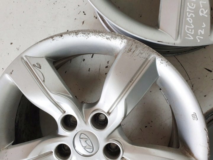 4× Литой диск Hyundai OE 3.5" x 17" 5x114.3, фото 6