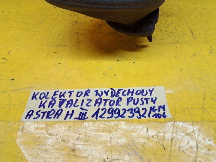 ВЫПУСКНОЙ КОЛЛЕКТОР КАТАЛИЗАТОР ПУСТОЙ OPEL ASTRA H III 1,8 12992393 GM 106 ., фото 9