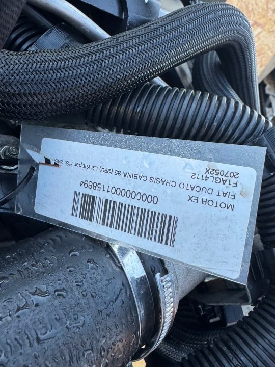 Fiat Ducato III 2.3 JTD EURO6 F1AGL4112 двигатель в сборе, фото 3