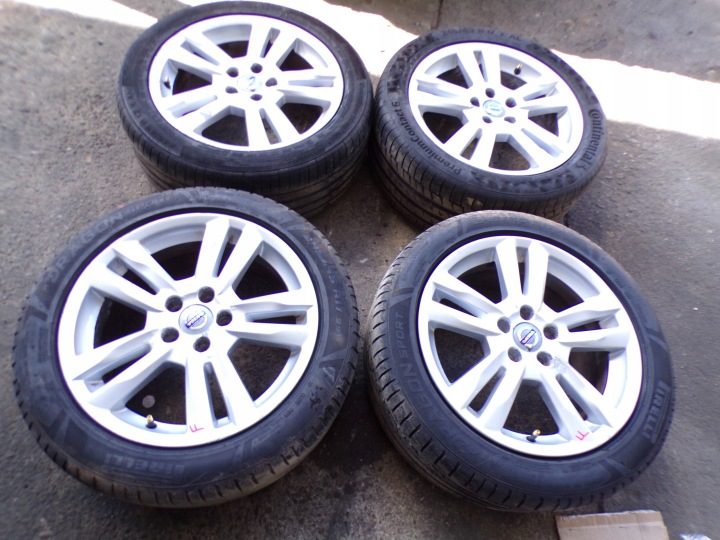 4× Литой диск Volvo OE 8.0" x 17" 5x108, фото 1