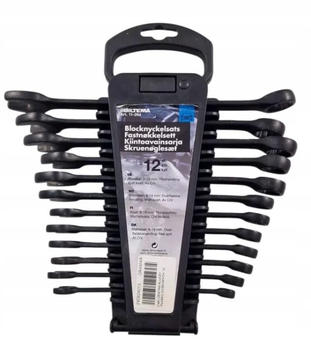 KS TOOLS Комплект Ключей Рожково-Накидных 12 Штук 8-19mm Kątowe, фото 1