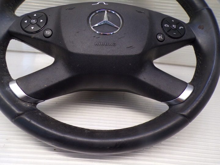 РУЛЬ + AIRBAG MERCEDES W212 КОЖАНЫЙ, фото 4