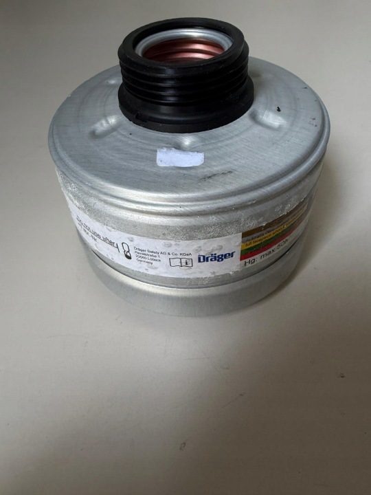 Dräger X-plore Rd40 фильтр kombinowany M45x3 A2B2E2K2HgP3 R D 6738808, фото 3