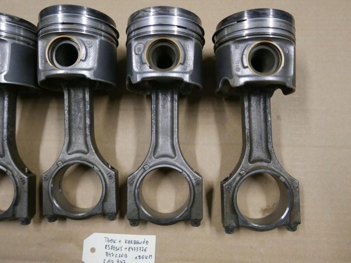 BMW F39 F48 G30 ПОРШЕНЬ ШАТУН B47C20B 2.0d 190 л.с., фото 4