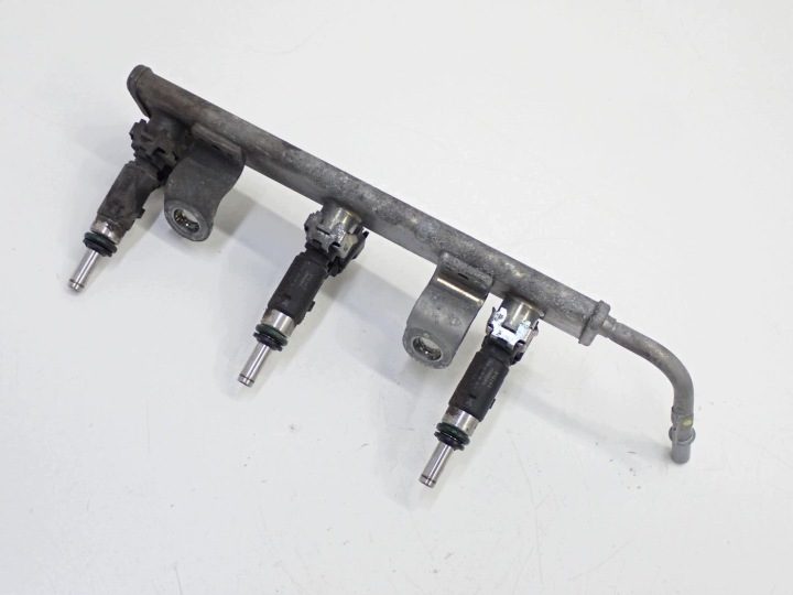 ТОПЛИВНАЯ РАМПА ФОРСУНКИ КОМПЛЕКТ MITSUBISHI SPACE STAR II 1.2MIVEC 3A92 22 г., фото 3
