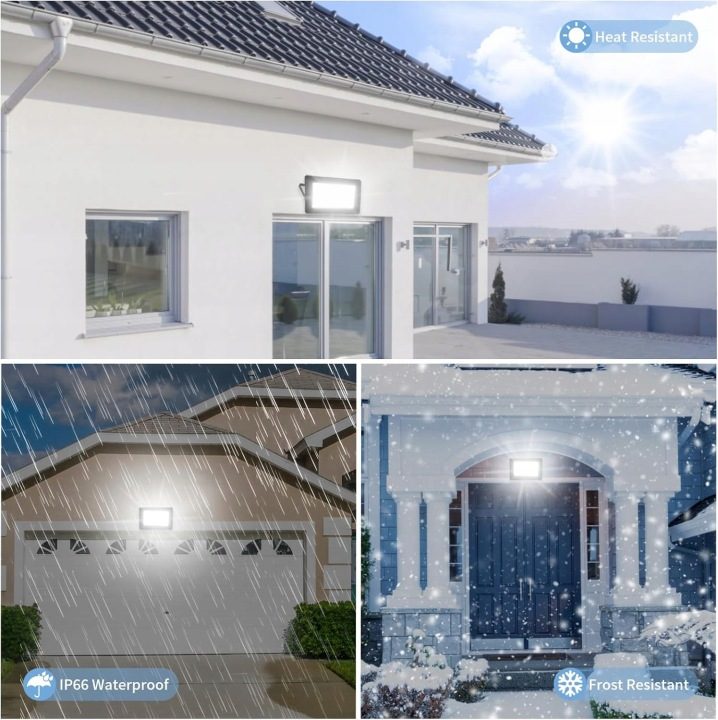 Наружная фара LED IP66 3500K тепла biel для дома, гаража, фото 3