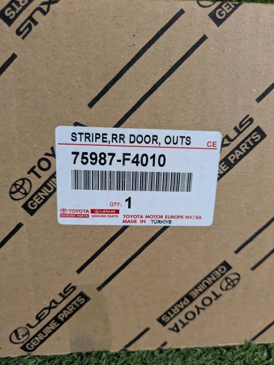 НАКЛЕЙКА ДВЕРИ ПРАВАЯ ЗАДНЯЯ TOYOTA C-HR 16-, фото 2