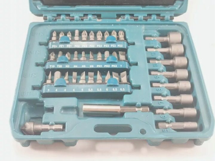 Комплект сверл и бит Makita B-69478 65 шт. кейс, фото 7