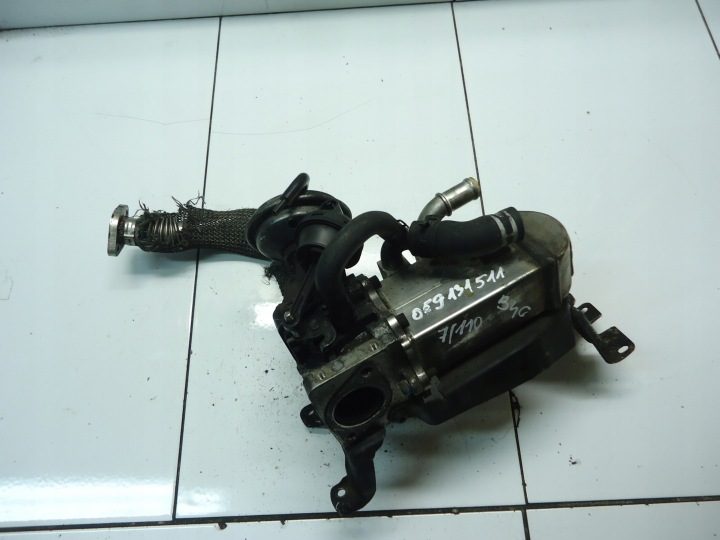 VW TOUAREG 7L AUDI Q7 4L 3.0TDI 3.0 TDI РАДИАТОР EGR 059131511, фото 2