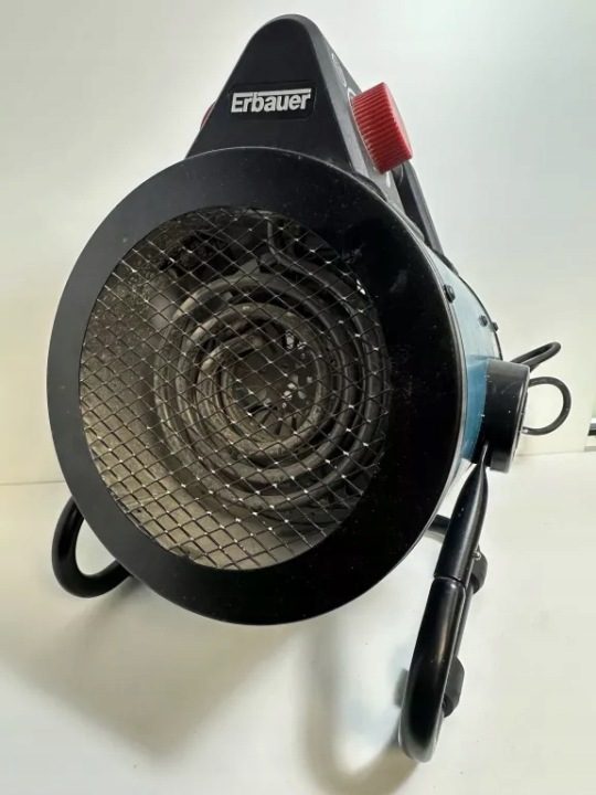 Отопитель электрический Erbauer 2000W BGP2107-20 /N, фото 3