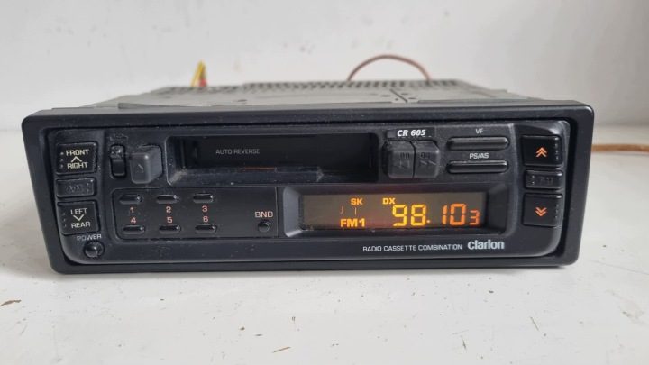 Автомагнитола Nissan Магнитола clarion cr605 винтажная Nissan Suzuki 2-DIN, фото 4