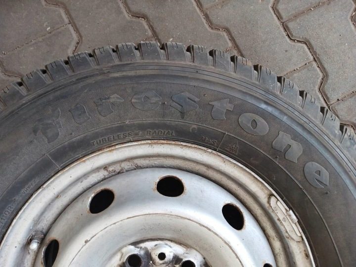 5x Колеса Fiat Ducato III Комплект + Запаска Firestone Vanhawk Winter 225/70/15C, фото 15