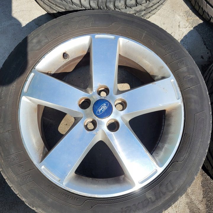 Ford S-MAX MK1 06-15R литые диски 17 дюймов 5x108 комплект с шинами, фото 3