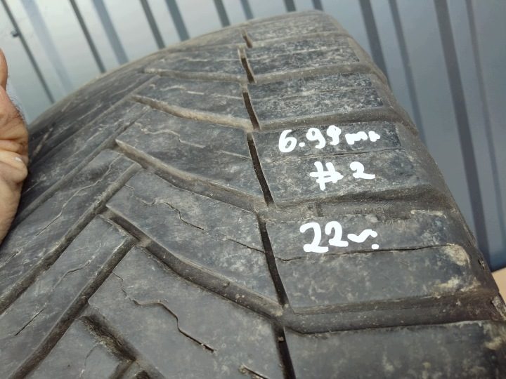 ШИНА MICHELIN AGILIS CrossClimate 235/65R16C 121R 2022 г. 6,9 мм, фото 8