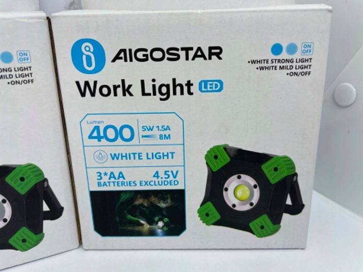 Фара рабочего света LED 3 x батареи AA 5W 400lm Zimna 6500K IP44, фото 5