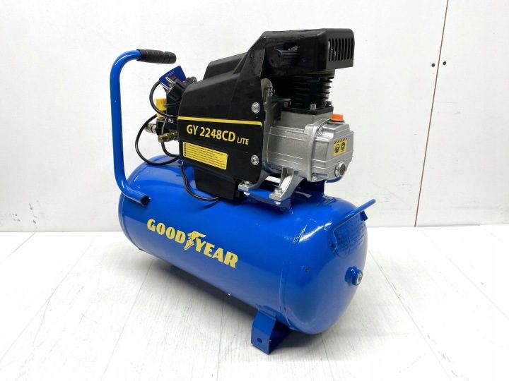 Компрессор Электрический Goodyear GY2248 Lite 24L – 2 Л.С., 230 В 8 бар, фото 7