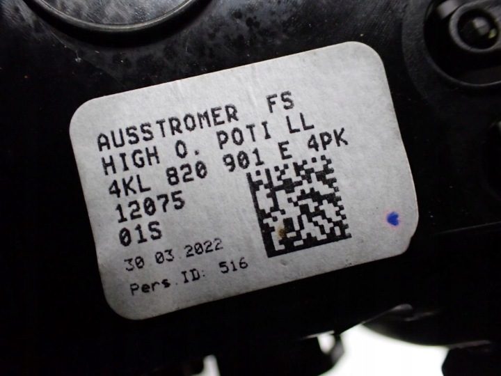 ДЕФЛЕКТОР ОБДУВА ЛЕВЫЙ ЕВРОПА 4KL820901 4KL820901E AUDI E-TRON 4KE 22 г., фото 5