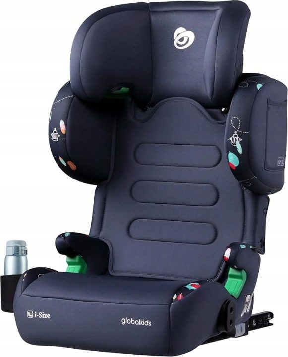 АВТОКРЕСЛО GLOBALKIDS I-SIZE 15-36KG ISOFIX РЕГУЛИРУЕМОЕ ТЕМНО-СИНЕЕ, фото 1