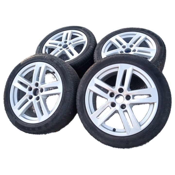 КОМПЛЕКТ ДИСКОВ АЛЮМИНИЕВЫХ 5X112 17 ДЮЙМОВ ДЛЯ VW AUDI SEAT MERCEDES КОЛЕСА, фото 3