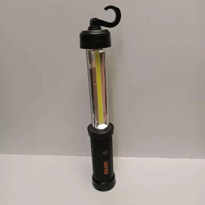 Фонарик гаражный магнит и крюк LED USB 5W темно-синий, фото 2