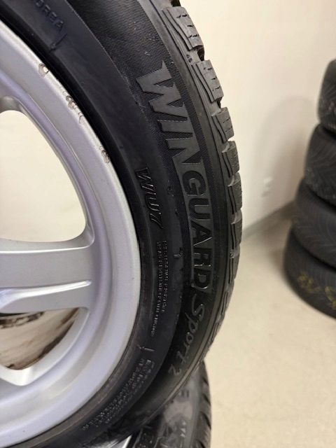 Колеса зимние 17'' AUDI A4 Allroad A5 A6 Шины 225/50R17 Nexen Bieżnik 8 мм, фото 9