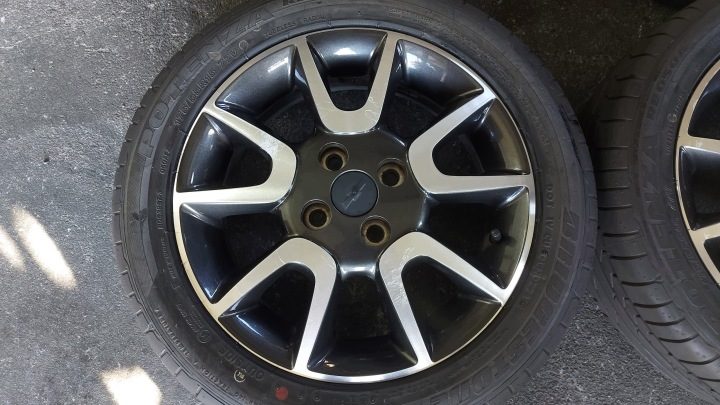 Колеса летние 15 Chevrolet Spark 4x100 ET45 5J шины 175/55/15 как новые, фото 4