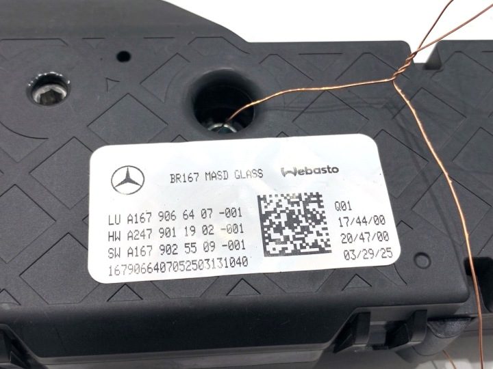 Моторчик люка Mercedes GLE A1679025509 моторчик открывания, крыши, фото 4