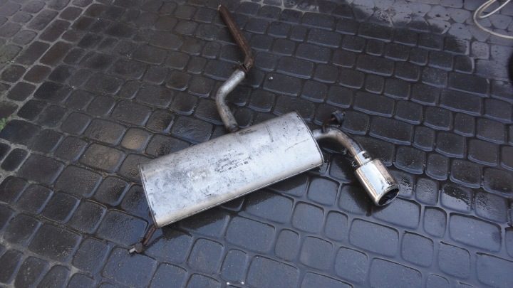 Задний глушитель VW Golf V Toledo III Leon II Audi A3, фото 6