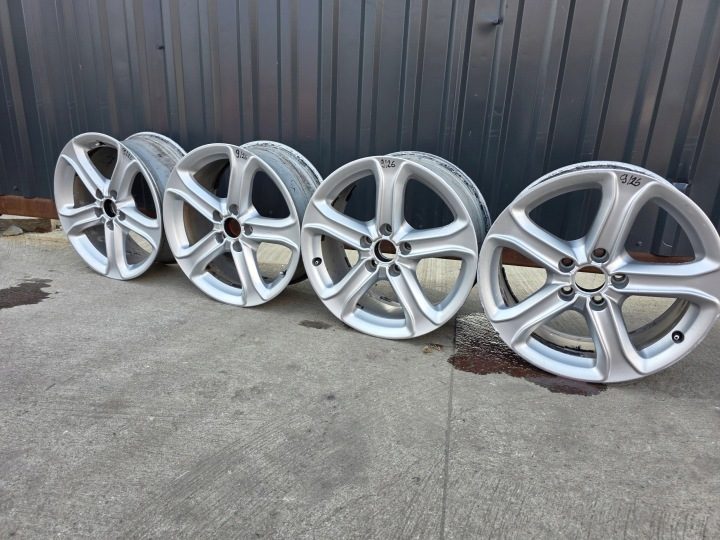 4× Литой диск Audi OE A3 A4 A5 A6 A7 Q5 7.5" x 17" 5x112 ET 45, фото 2