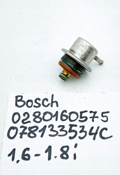 W-wa 0280160575 OE РЕГУЛЯТОР ДАВЛЕНИЯ ТОПЛИВА В МОЛДИНГЕ ТОПЛИВНОГО BOSCH, фото 1