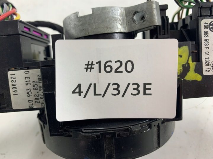 AUDI A3 8L ПОДРУЛЕВОЙ ПЕРЕКЛЮЧАТЕЛЬ ШЛЕЙФ 8L0953513G 4B0953503F, фото 7