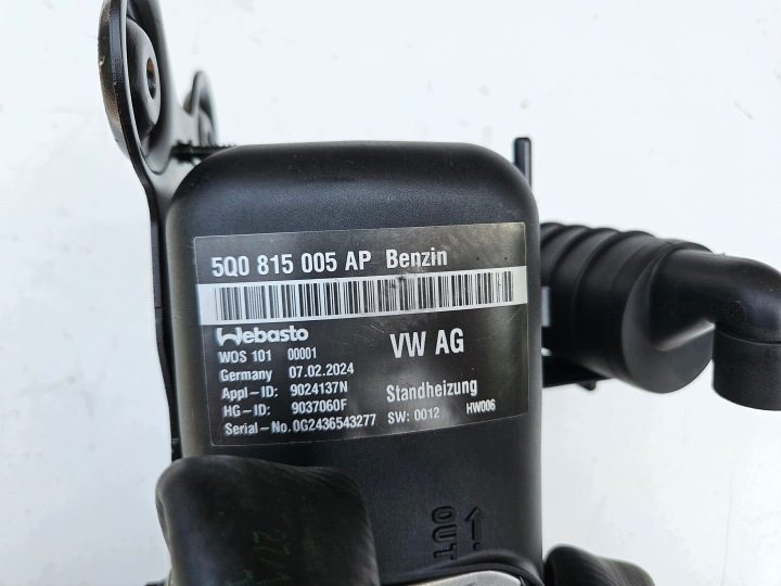 Webasto Thermo Top Evo VW Golf VII 7 Skoda Octawia III 3 5Q0815005AP, фото 6