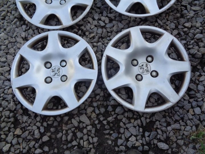 Колпак Peugeot Оригинальный 15" серебристый, фото 2