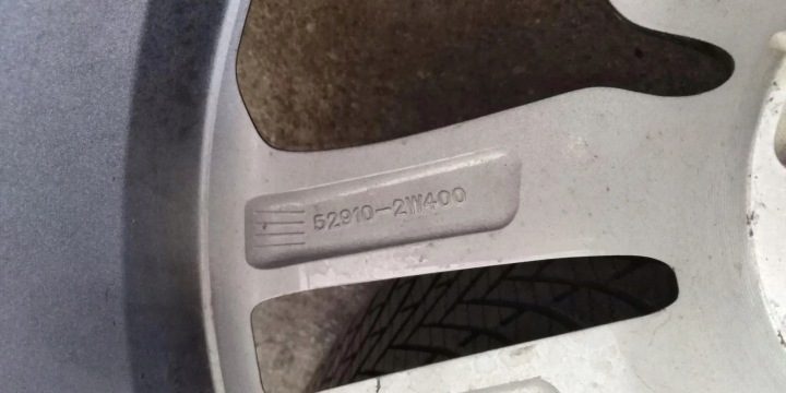 HYUNDAI SANTA FE III РЕСТАЙЛИНГ КОЛЕСА ДИСКИ ALUS 52910-2W400 235/55R19, фото 12