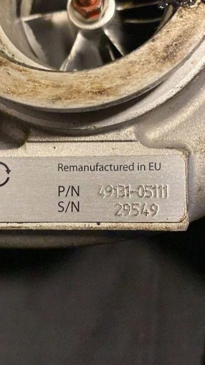 Турбина VOLVO S80 I (TS, XY) 29549 2.8L бензин 200 кВт 1999, фото 2