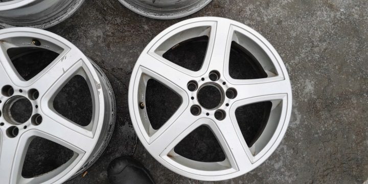 4× Литой диск Volvo OE MERCEDES A W169 / B W245 6.0" x 16" 5x112 ET 46, фото 5