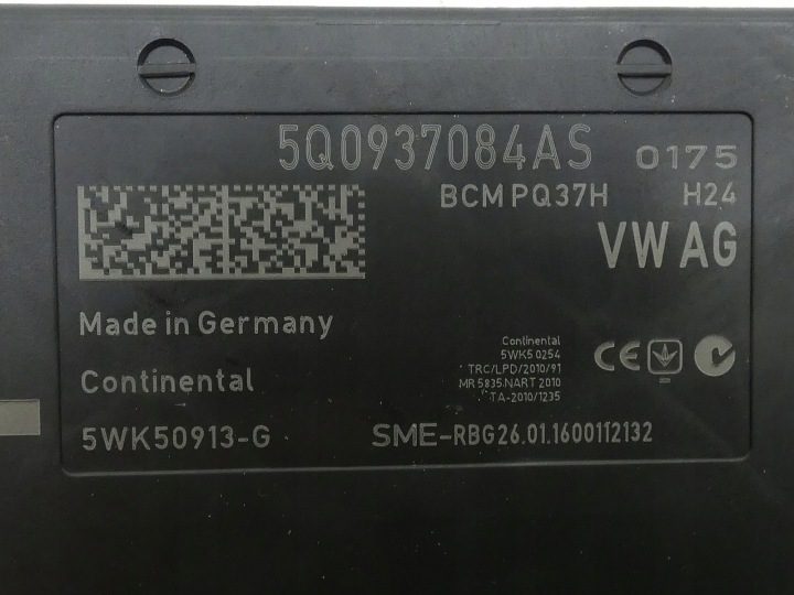 Блок управления Bordentz BCM VW Golf VII Audi A3 8V 5Q0937084AS, фото 4