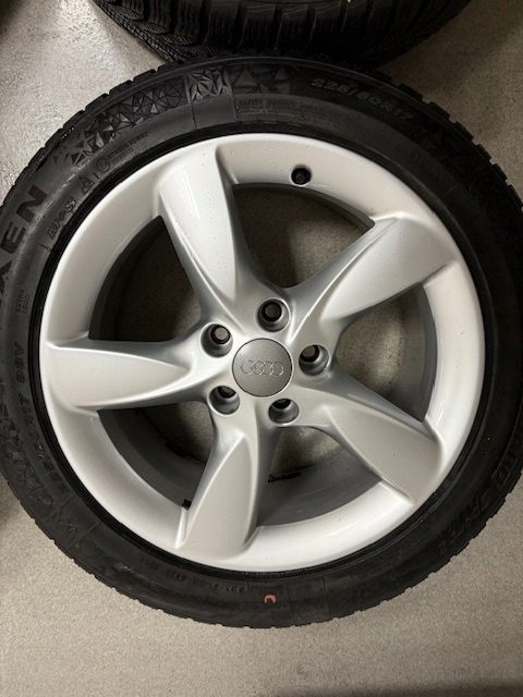Колеса зимние 17'' AUDI A4 , A6 , A5 Шины 225/50R17 Nexen Bieżnik 8 мм, фото 5